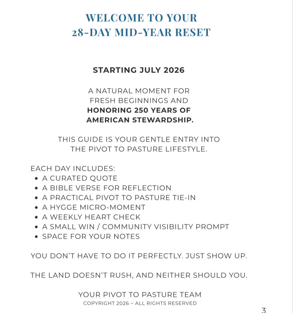 28-Day Reset Journal overview 28-Day Reset Journal overview