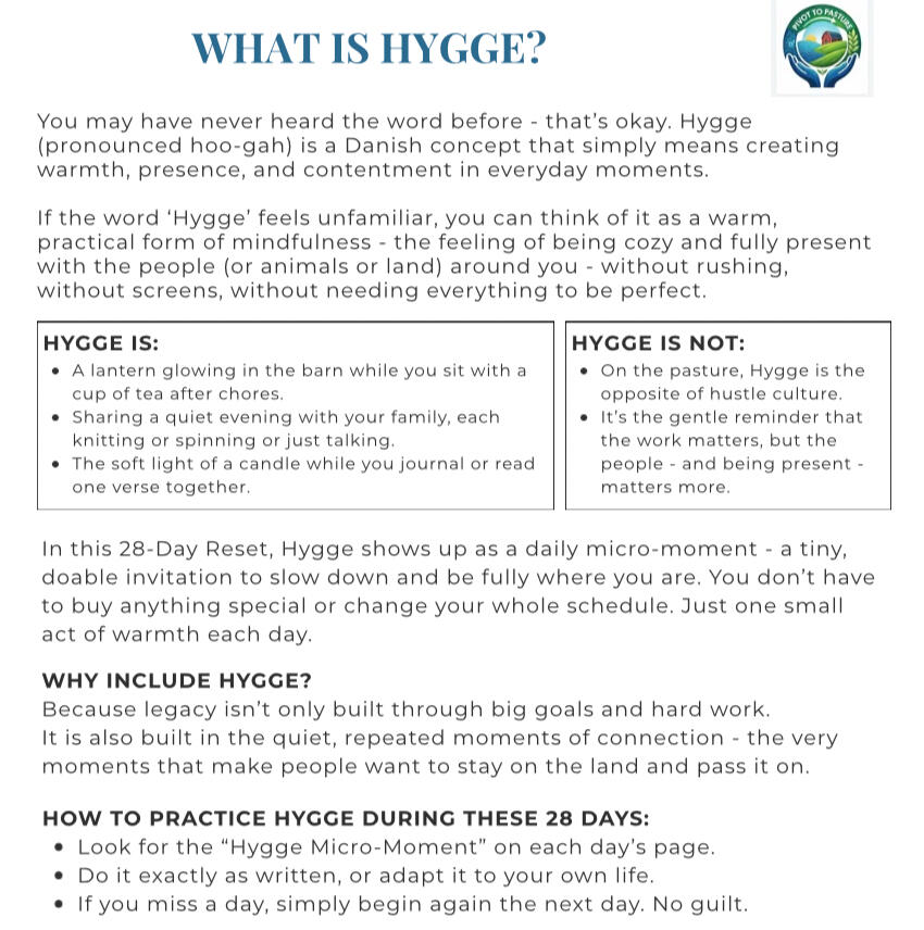 28-Day Reset Journal Hygge 28-Day Reset Journal Hygge